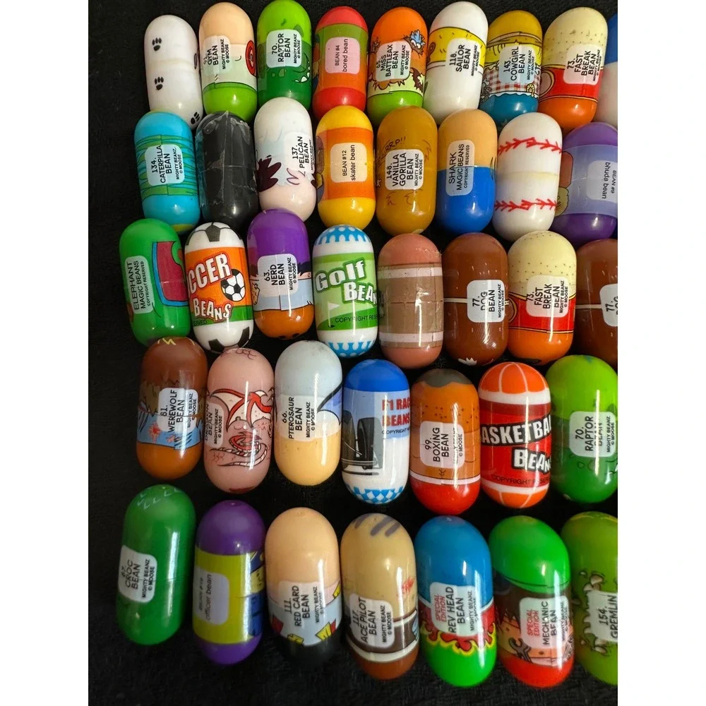 Moose Mighty Beanz & Others Lot 50 Mixed Series Special Edition